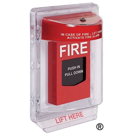 Safety Technology International Pull Station Cover with Horn ...