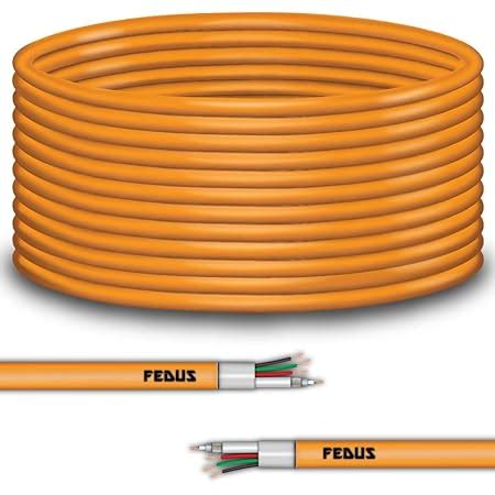 Buy CP PLUS 3+1 Coaxial Pure Copper CCTV Camera Cable (90 Meter) White ...