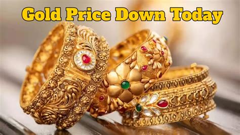 Gold Price Today – Big Fall of 24K,22K & 18K Gold Latest Rates Per Tola ...