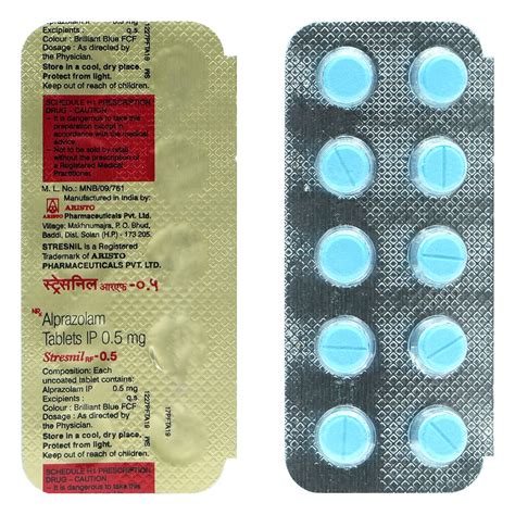 Stresnil RF-0.5 Tablet | Uses, Side Effects, Price | Apollo Pharmacy