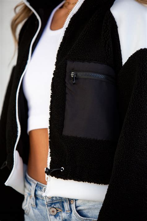 Cozy Sherpa Zip Up Jacket - The Obsessions Boutique