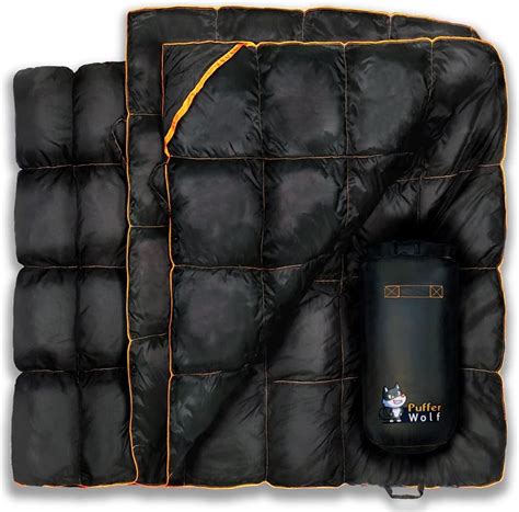 Buy PUFFER WOLF | Extra Large Double Insulated Outdoor Camping Blanket ...