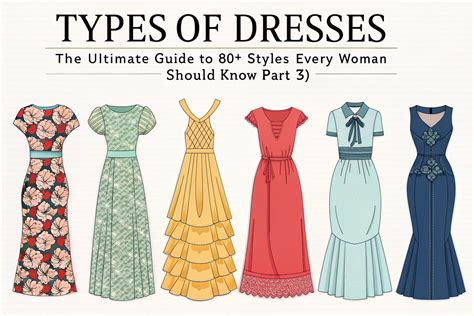 Types of Dresses: The Definitive Guide to 80+ Dress Styles for Every Body Type and Occasion