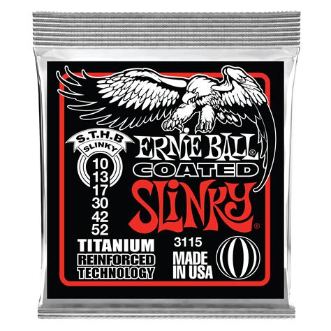 Ernie Ball 3115 Coated Electric STHB Slinky Guitar Strings – BAJAAO.COM