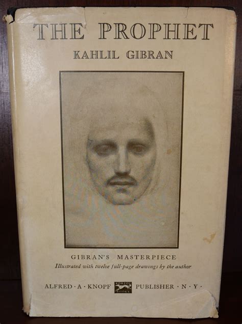 The Prophet by Kahlil Gibran: (1948) First Edition 49th Printing ...
