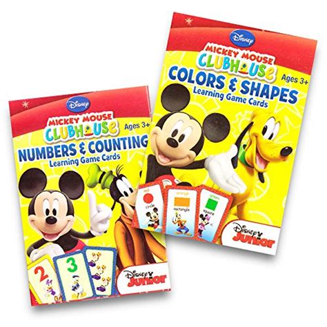 Buy Disney Mickey Mouse Clubhouse Flash Cards (Set of 2 Decks). Colors ...