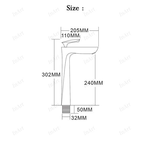 InArt Rose Gold Wash Basin Tap – Brass Pillar Mixer Tap for Bathroom w ...