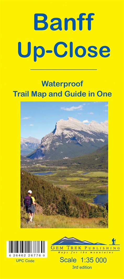 Buy Banff Up-Close Map | Gem Trek Maps Online at desertcart INDIA