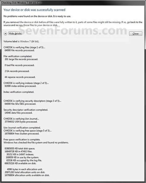 Image result for Automatically Check Disk