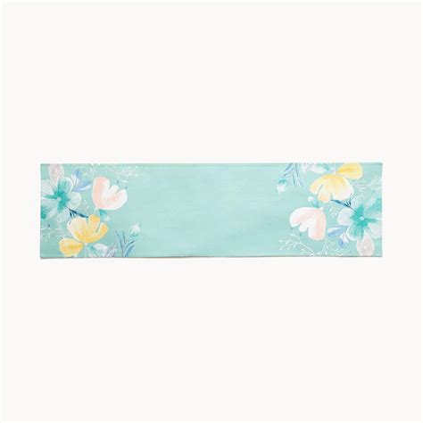 Buy Meadows Blossom Printed Reversible Table Runner - 33 x 120 cm from ...