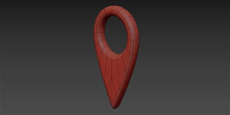 Map Pin 3D Model 的图像结果