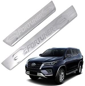 Goodzup fortuner steel scuff plate model year 2015 to 2022 Door Sill ...