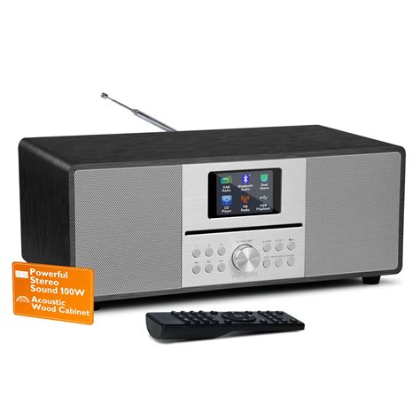 Buy MS4 CD Player I FM Radio I HiFi System I Bluetooth I Powerful ...