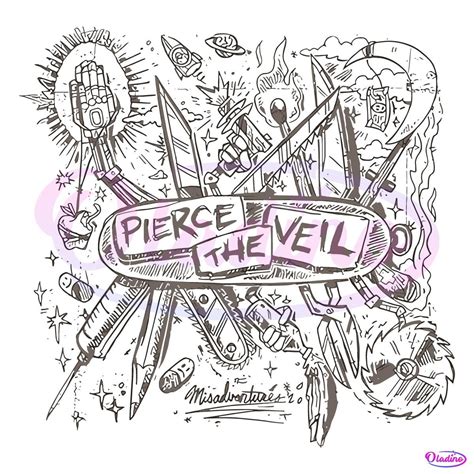 Misadventures Pierce The Veil Album Png - Free Download