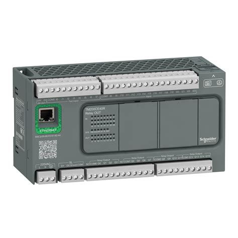 Buy CONTR. M200 40I O 220VAC RELAY ETH Modicon Easy M200 - Schneider ...