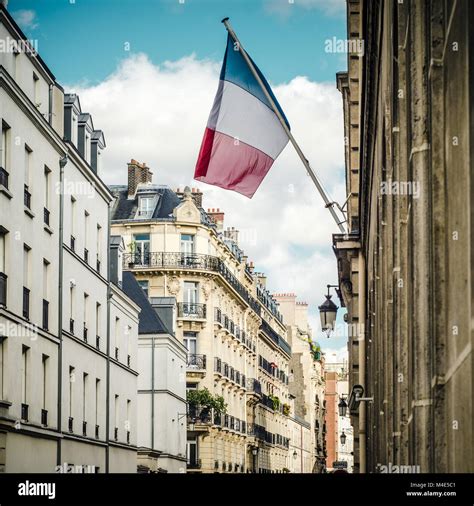 Paris French Flag Stock Photo - Alamy