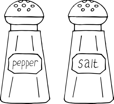 Salt and Pepper Shaker Set Icon