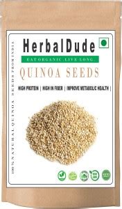 HERBALDUDE Whole White Quinoa Grain/ Best Nutrition Food | Gluten Free ...
