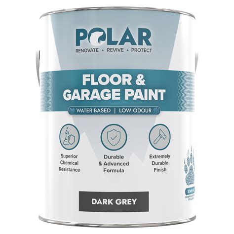 Polar Water Based Floor Paint - Durable Garage Finish – Polar ...