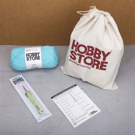 Beginner Crochet Kit - Bare Minimum Set by Hobby Store – Magic Needles