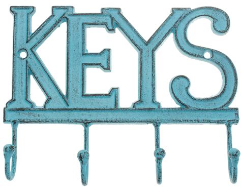 Buy Comfify Key Holder for Wall “Keys Decorative Farmhouse Rustic Wall ...