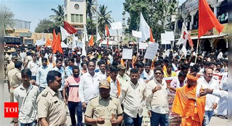 Karnataka election news: Protests galore in Koppal, 2 other districts ...
