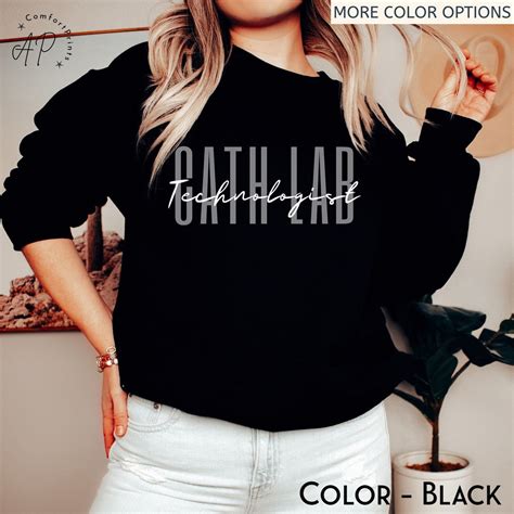 Cath Lab Technologist Sweatshirt, Cath Lab Tech Sweater, Rad Tech Shirt ...