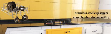 CR18 COLLECTION Multipurpose Wall Hanging Stainless Steel Big Mug,Cup ...