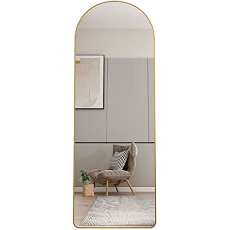 WIIS' IDEA Arched Mirror Full Length Mirror, 65*23 | Ubuy India