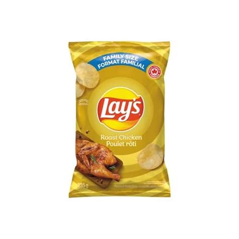 Buy Lays Roast Chicken Potato Chips Family Bag 235g/8.2oz (Shipped from ...