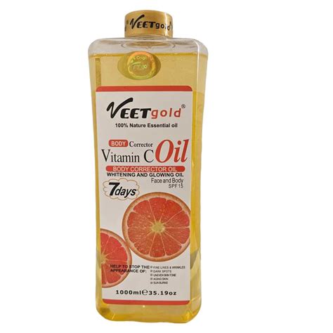 VEET Gold vitamin c body corrector oil 1000ml