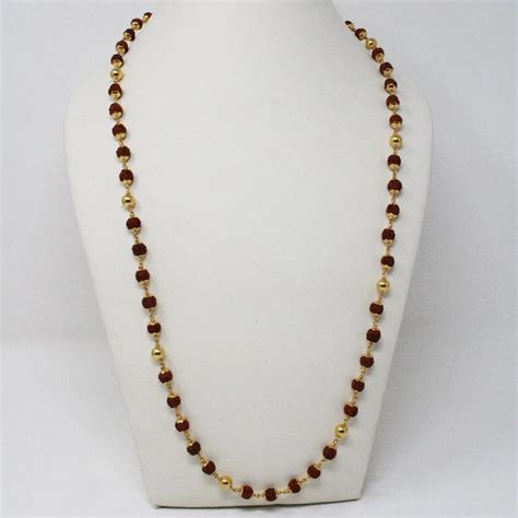 Best Rudraksha chain Jewellery Collections in Kerala - Chungath ...