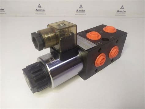 HYE6238-D24 Selector valve 6-way port: 3/8'' BSPP 24VDC Selector valve ...