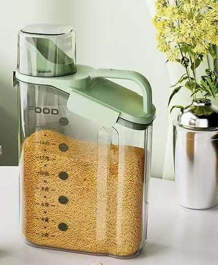 Buy Crobat Cereal Storage Containers 2500ml Small Food Storage ...