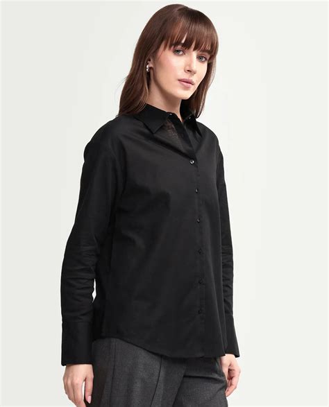 Buy Stylish Women Shirts Online Casual & Formal Wear Collection | Rareism