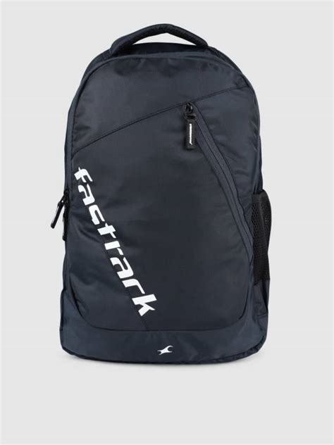 Fastrack Men Brand Logo Backpack 30 L Laptop Backpack Blue - Price in ...