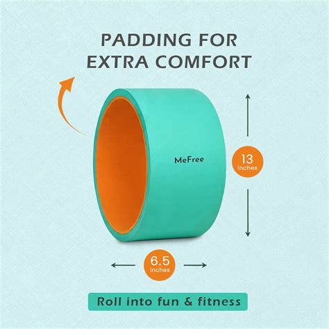 Premium Yoga Wheel Pro for Men & Women | Blue & Green Colors
