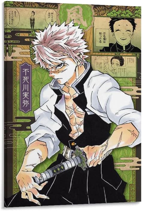 ZX ART Anime Demon Slayer Shinazugawa Sanemi Poster - India | Ubuy