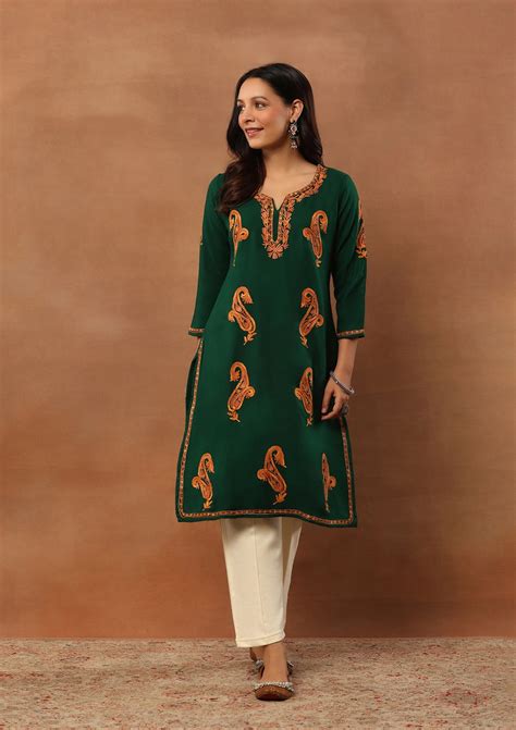 Chikankari Kurtas Online - Buy Chikankari Kurtis for Women Online ...