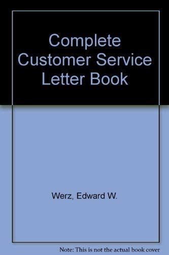 Buy Complete Customer Service Letter Book Book Online at Low Prices in ...