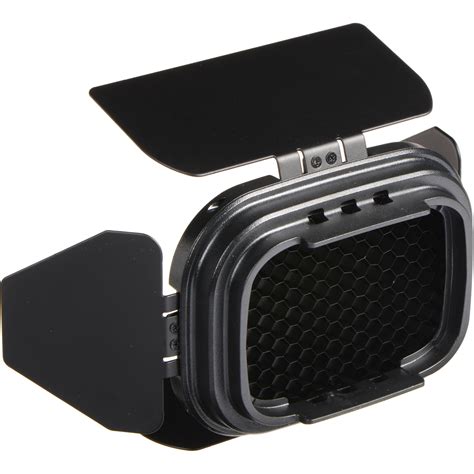 Godox BD-07 Barndoor Kit with 4 Color Gels for AD200 Speedlight Head ...