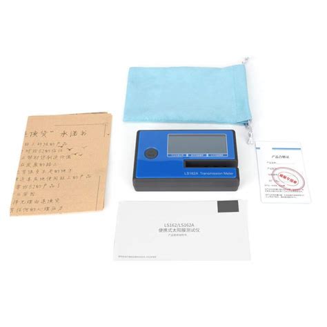 Buy Window Solar Tester Meter, LS162A Handheld Window Film Transmission ...