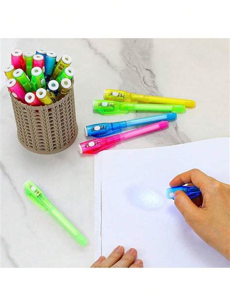 Penna segreta, penna segreta UV, scrittura invisibile, lettura alla ...