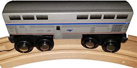 Buy Amtrak Diner Wooden Train Superliner Dining Car 4.25 inch ...