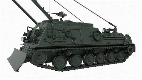 M88A1 Armored Recovery Vehicle ARV 3D Model $70 - .skp .3ds .stl - Free3D