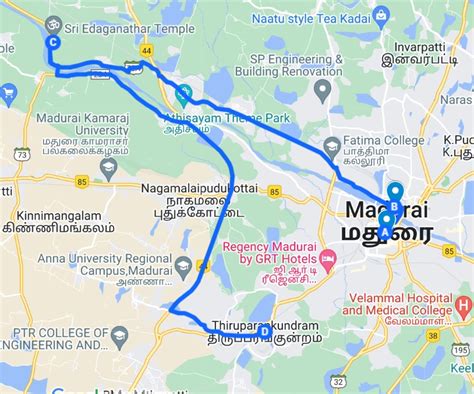 Thevaara Paadal Petra Sivasthalangal in Pandiya Naadu