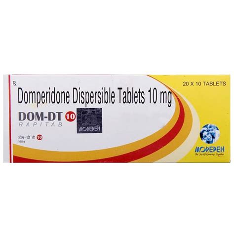 Dom-DT 10 Rapitab | Uses, Side Effects, Price | Apollo Pharmacy
