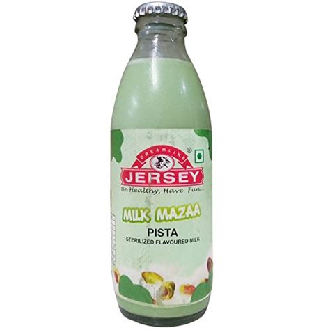 Jersey Milk Mazaa - Flavoured Milk-Pista, 200ml Bottle : Amazon.in ...