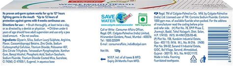 Buy COLGATE TOTAL ADVANCED HEALTH ANTICAVITY TOOTHPASTE - 120G Online ...