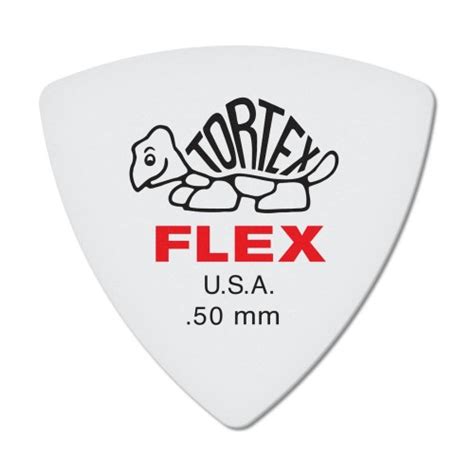 Jual Dunlop Tortex Flex Triangle Pick Gitar Ori USA - 0.88mm, Putih ...